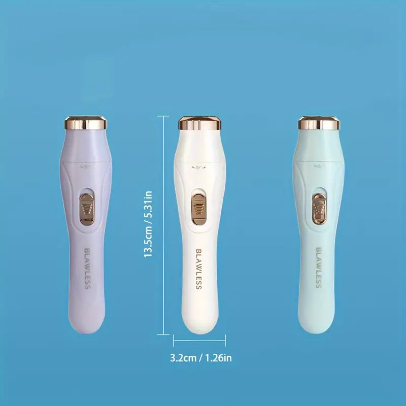 Set Depilazione 3 in 1 Ricaricabile USB - Epilatore Viso, Naso e Rasoio Corpo