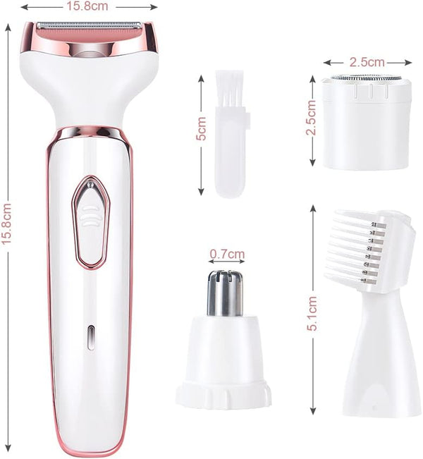 HairRemover Rasoio Elettrico Senza Fili